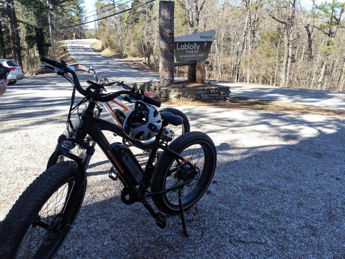 Loblolly Pines Adventure Cabin 2 King Юрека Спрингс Екстериор снимка
